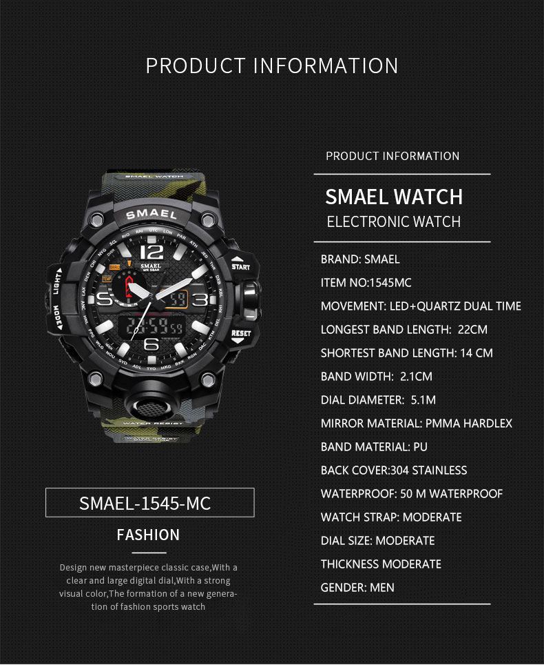 smael watch instructions 1545