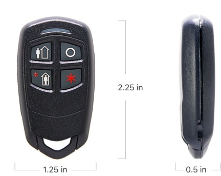 adt key fob buttons instructions