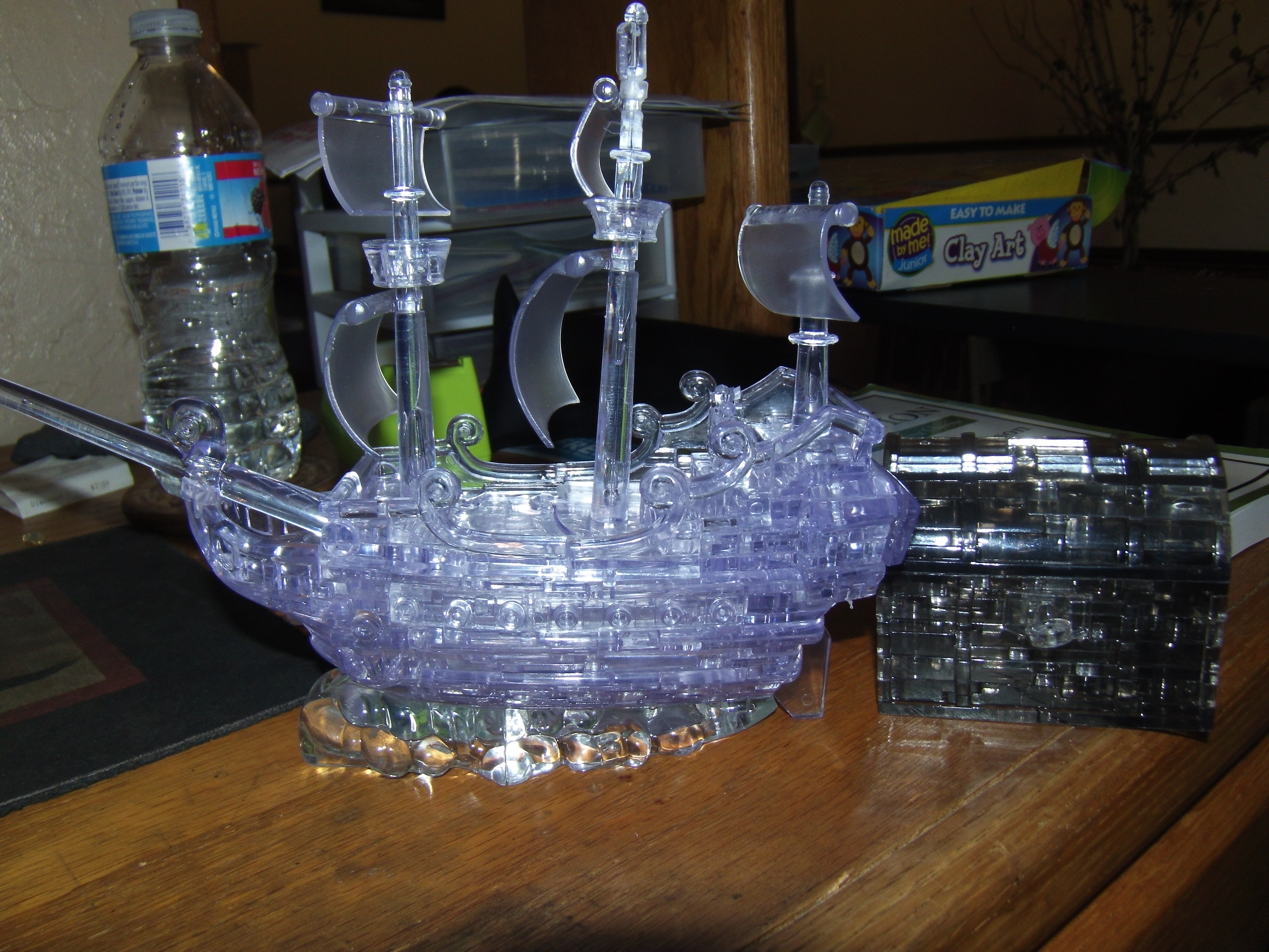 3d puzzle pirate ship instructions