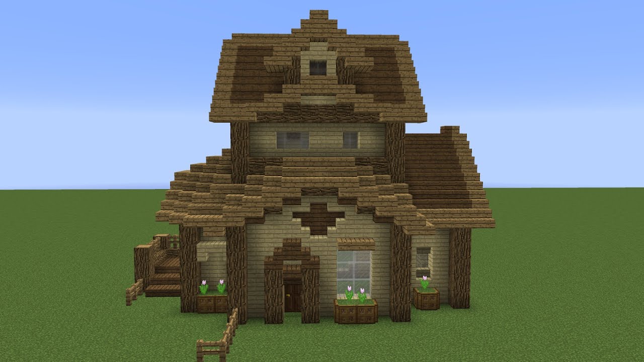 minecraft how to build a little stone house
