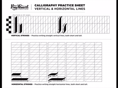 calligraphy practice sheets pdf grid