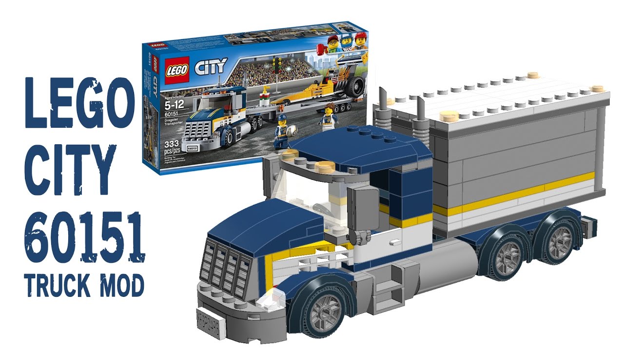 lego city car transporter instructions