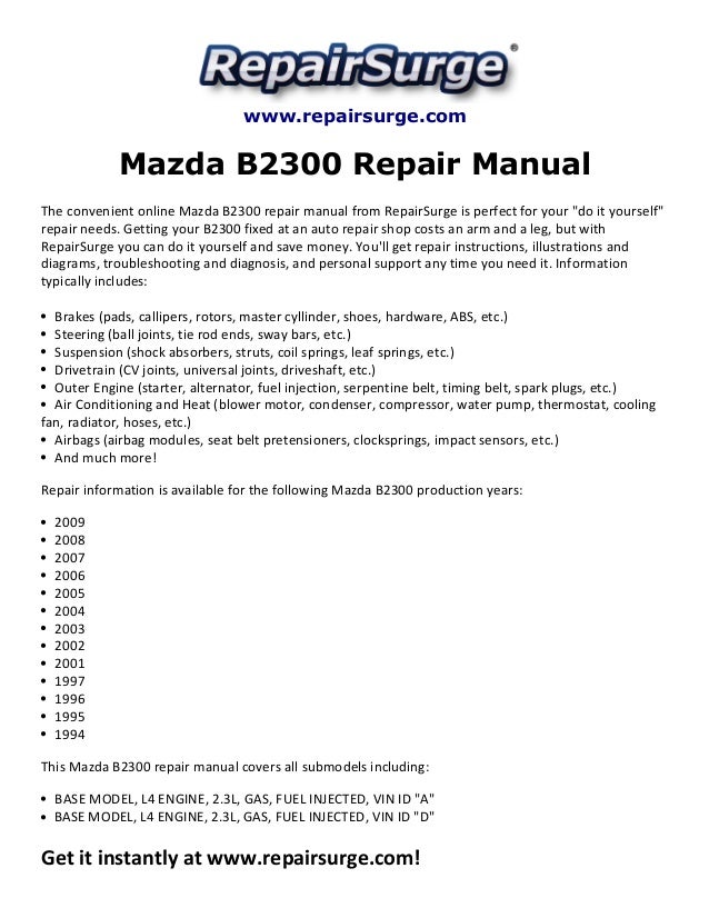 2009 mazda 5 repair manual