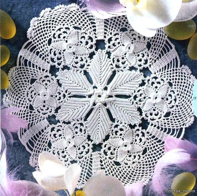 crochet tablecloth patterns instructions