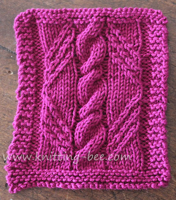 cable knitting patterns with instructions