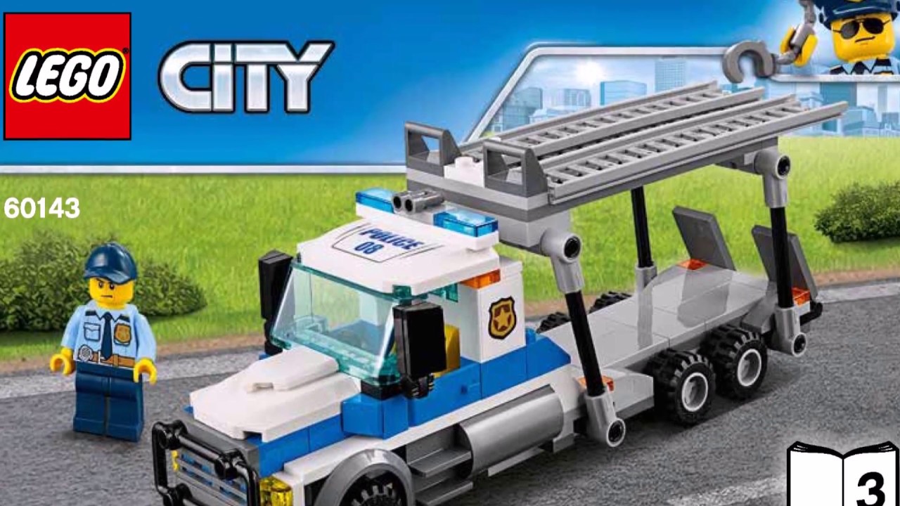 lego city car transporter instructions