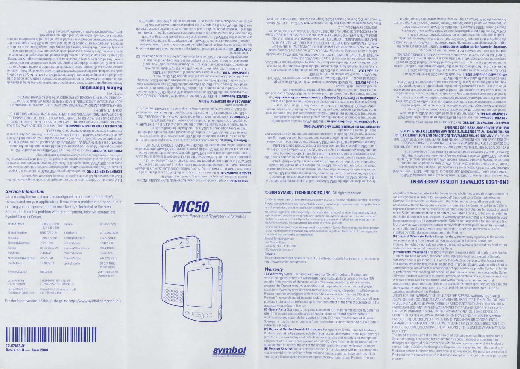symbol pocket pc mc5040 manual