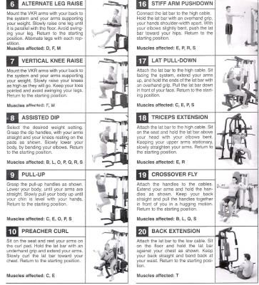 weider home weight machine manual